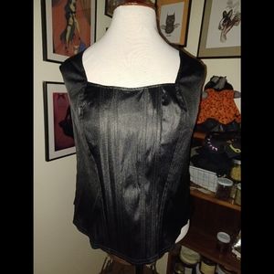 Vintage y2k Lip Service plus size satin corset top